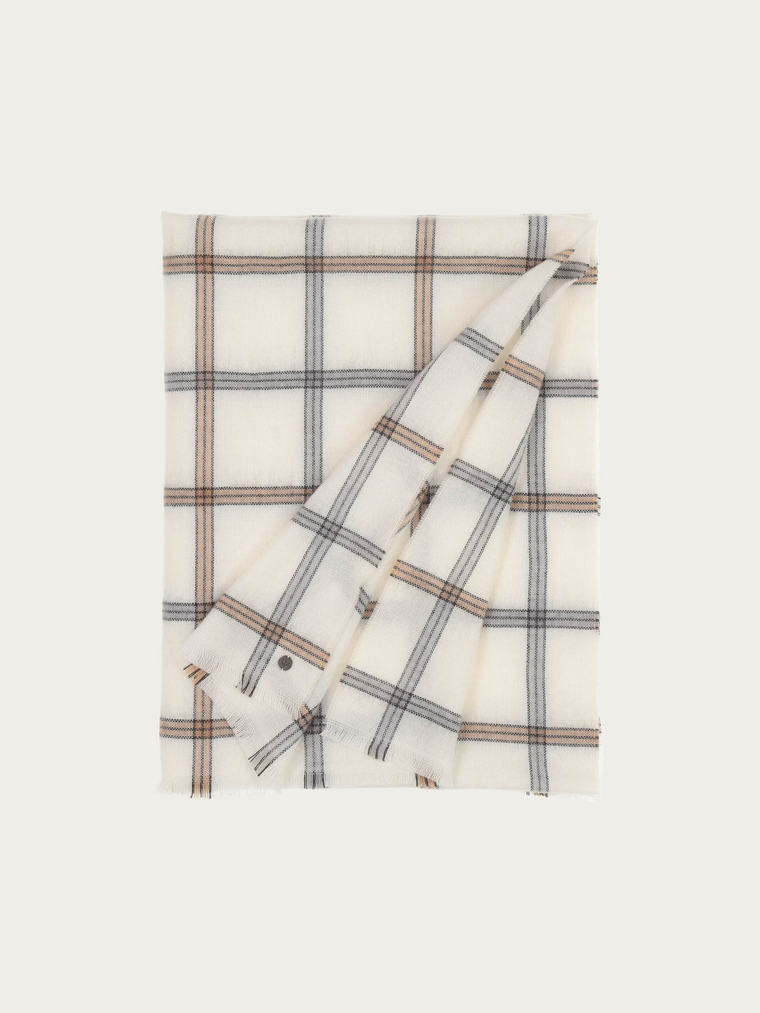 Sustainability Edition - Karierter Wollschal