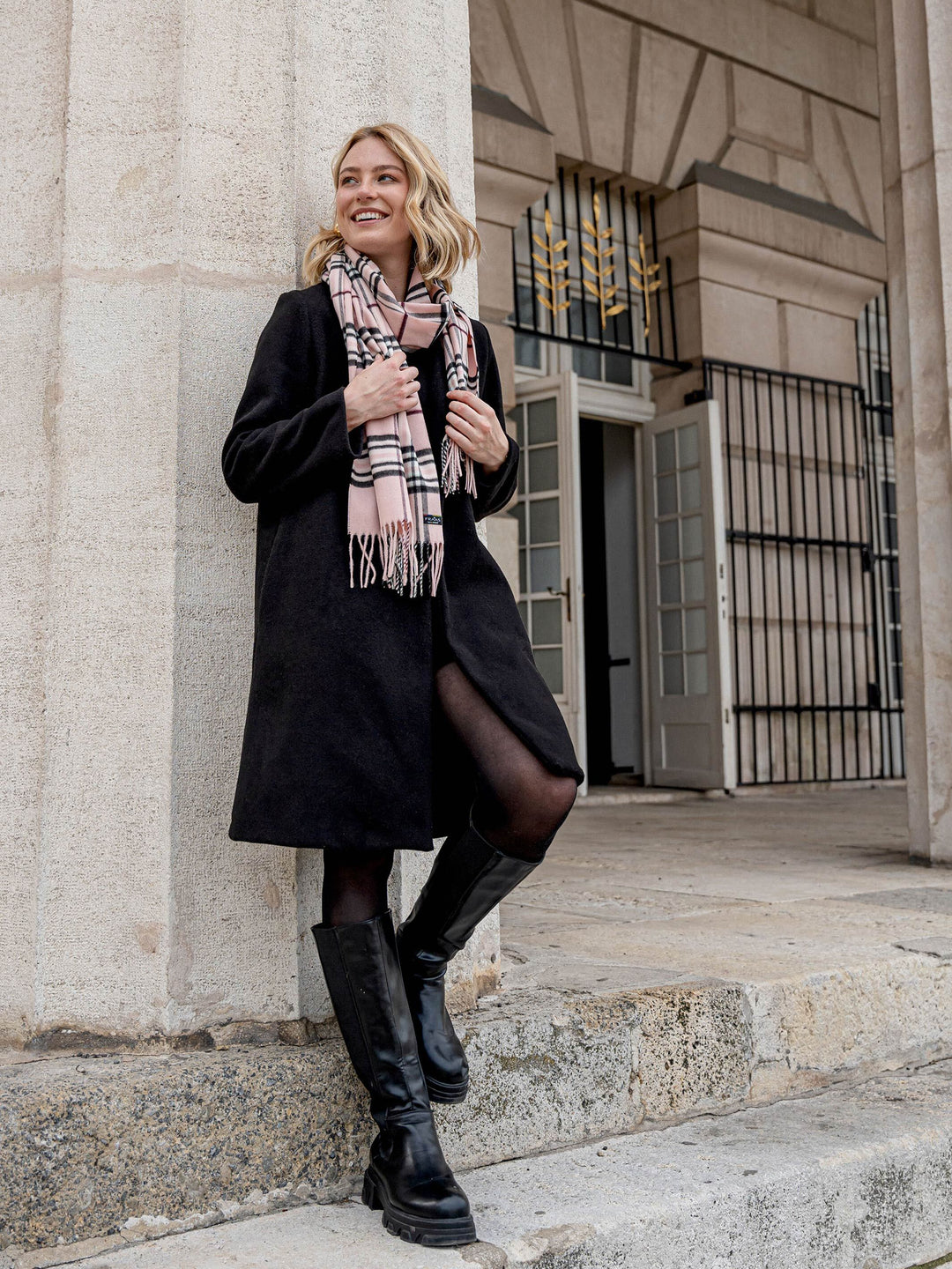 Cashmink-Schal mit FRAAS Plaid Karo