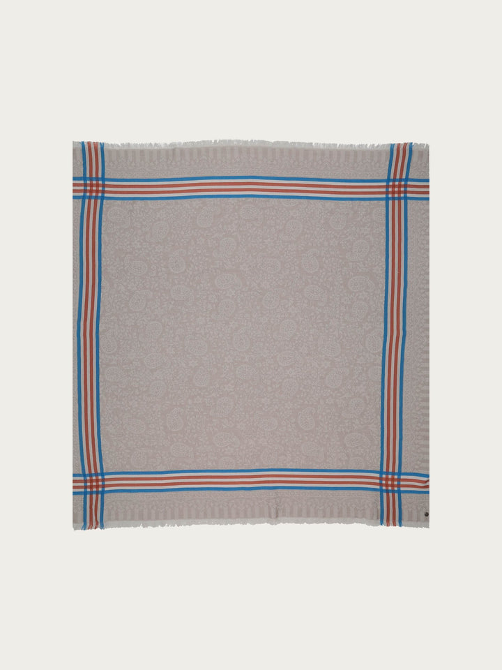 Tuch mit Paisley-Muster in Wollmischung