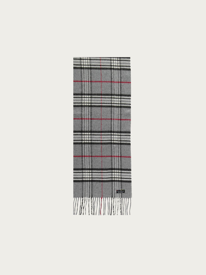 Schmaler Cashmink-Schal mit FRAAS Plaid Karo