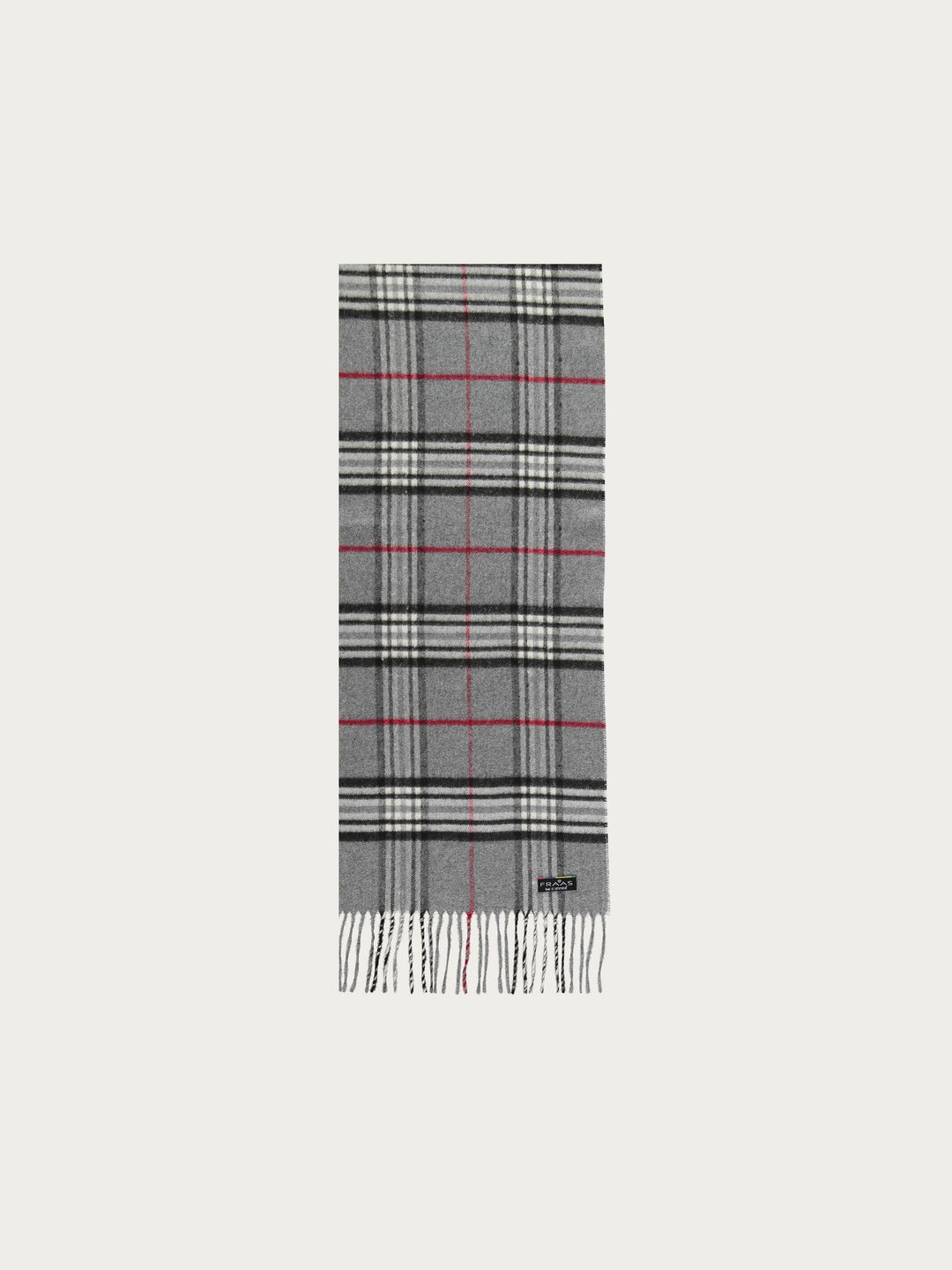Schmaler Cashmink-Schal mit FRAAS Plaid Karo