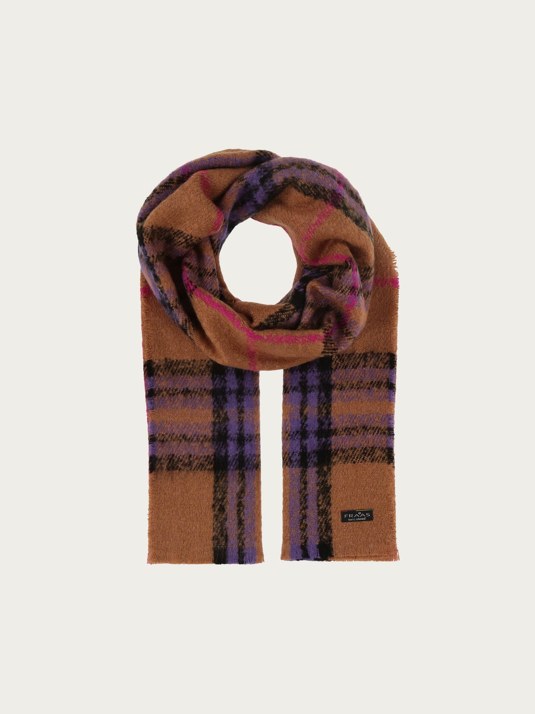 Cashmink-Stola mit FRAAS Plaid Karo