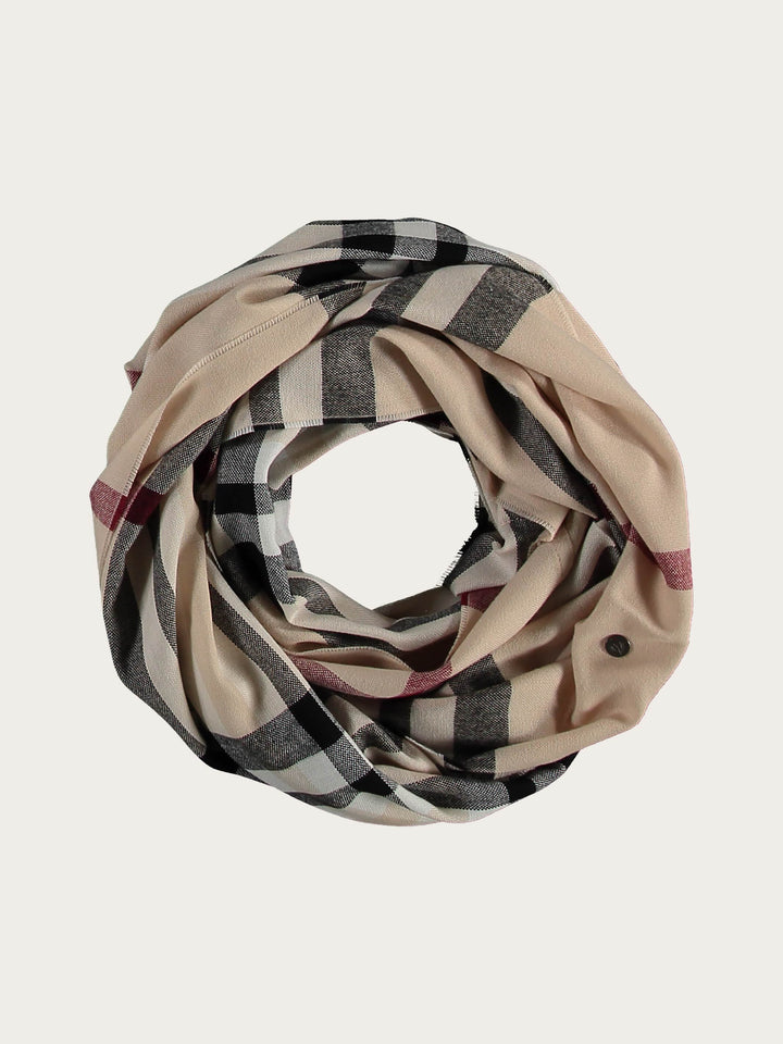 Loop mit FRAAS Plaid Karo