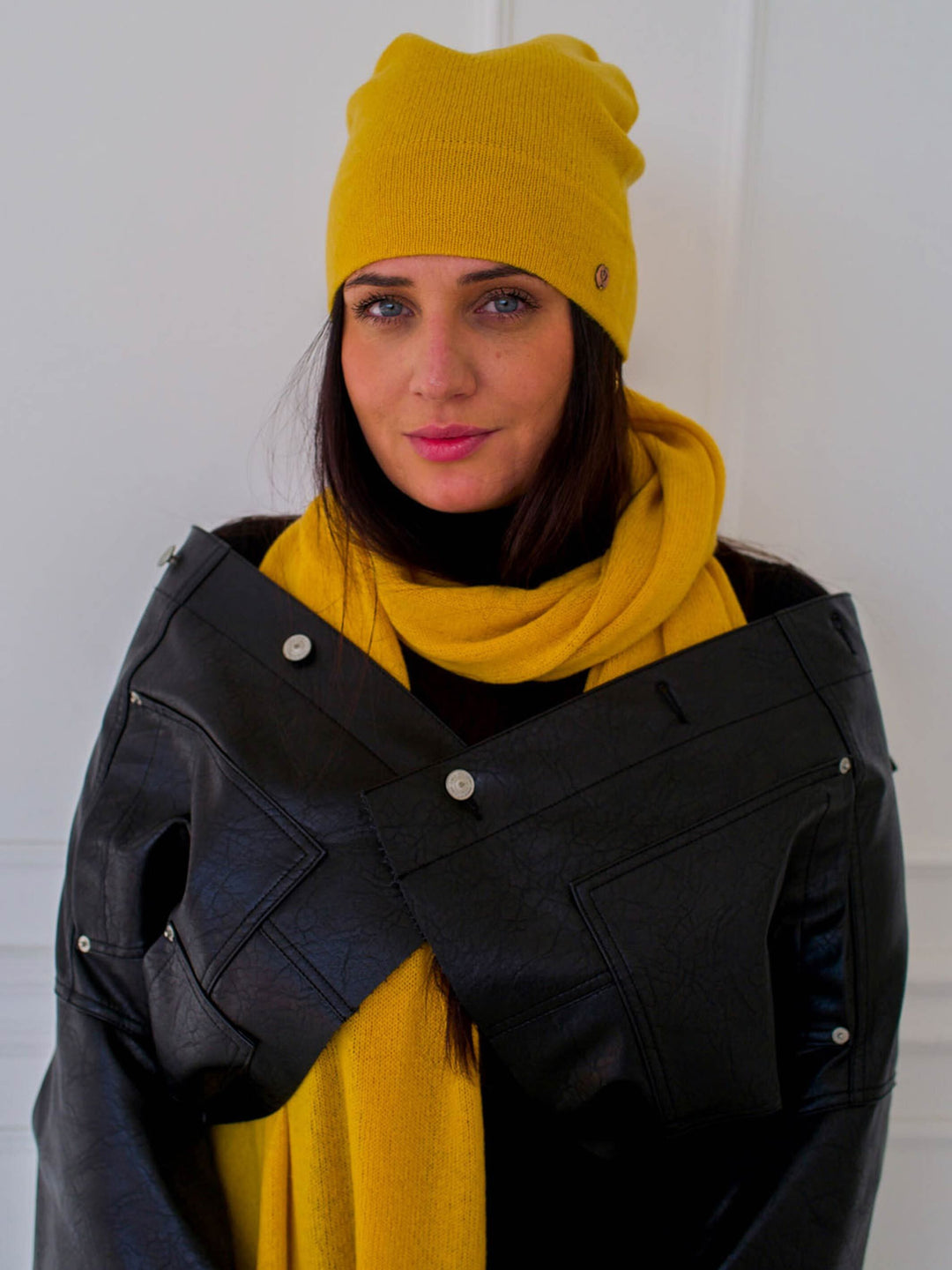 Strickmütze aus reinem Kaschmir