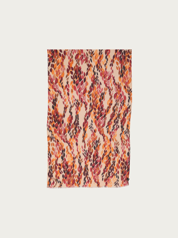 Sustainability Edition - Schal mit Blätter-Design