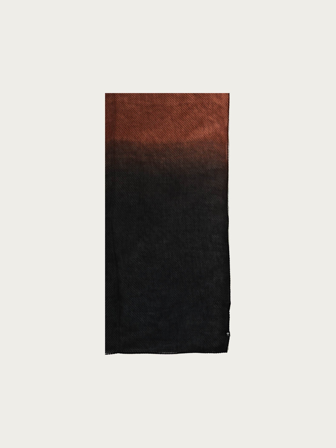 Plissee-Stola mit Ombré-Effekt