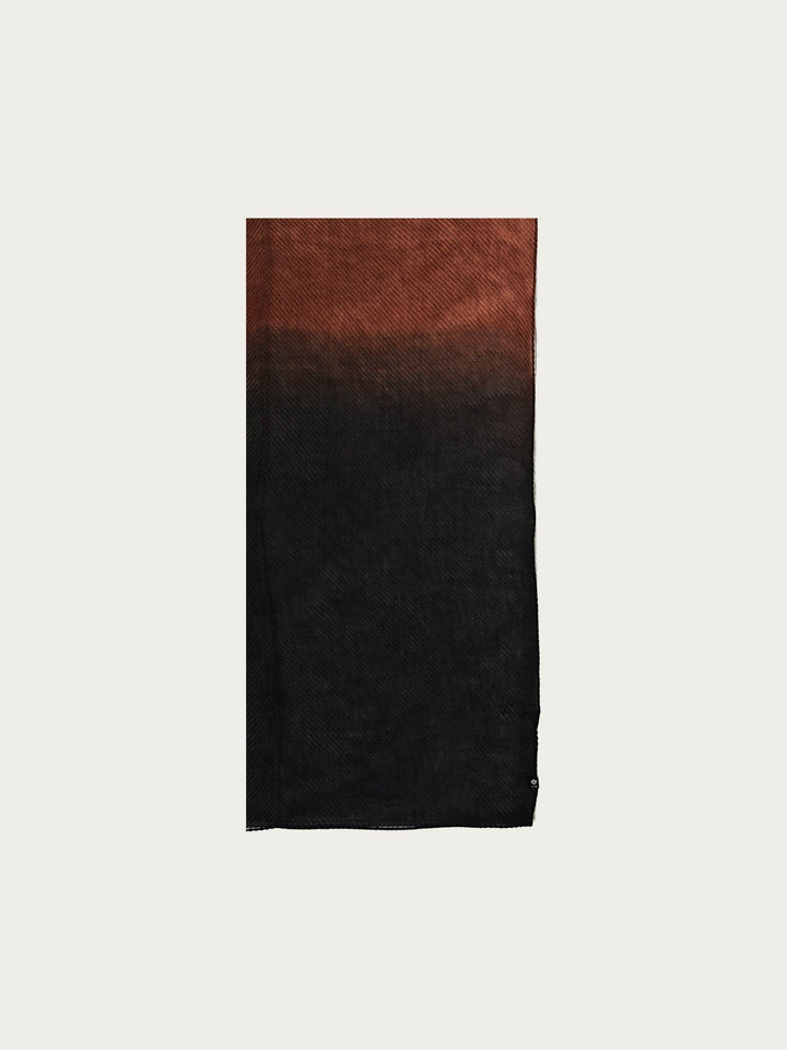 Plissee-Stola mit Ombré-Effekt