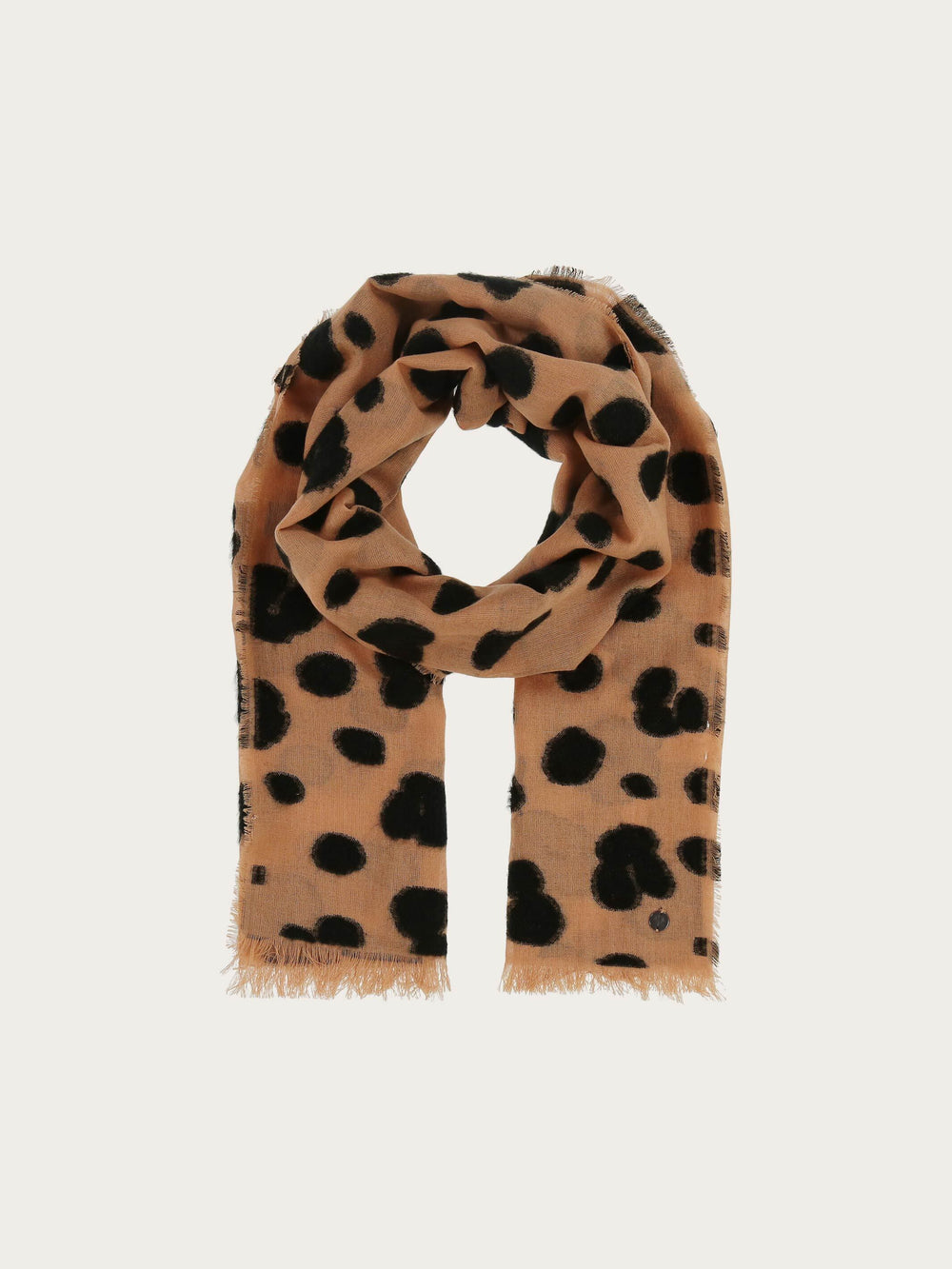 Fil Coupé Schal mit Leo-Design