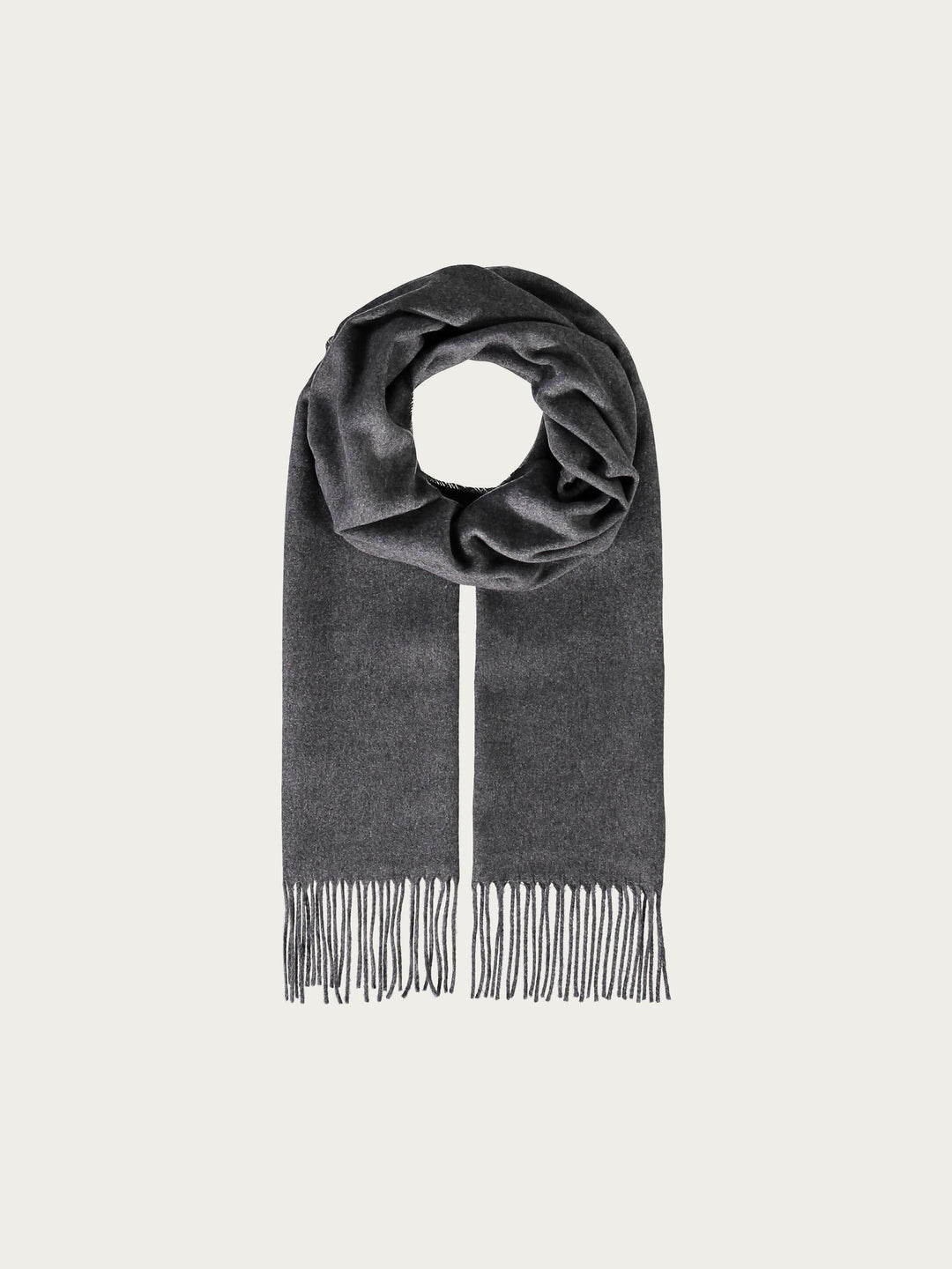 Cashmink-Schal mit Fransen