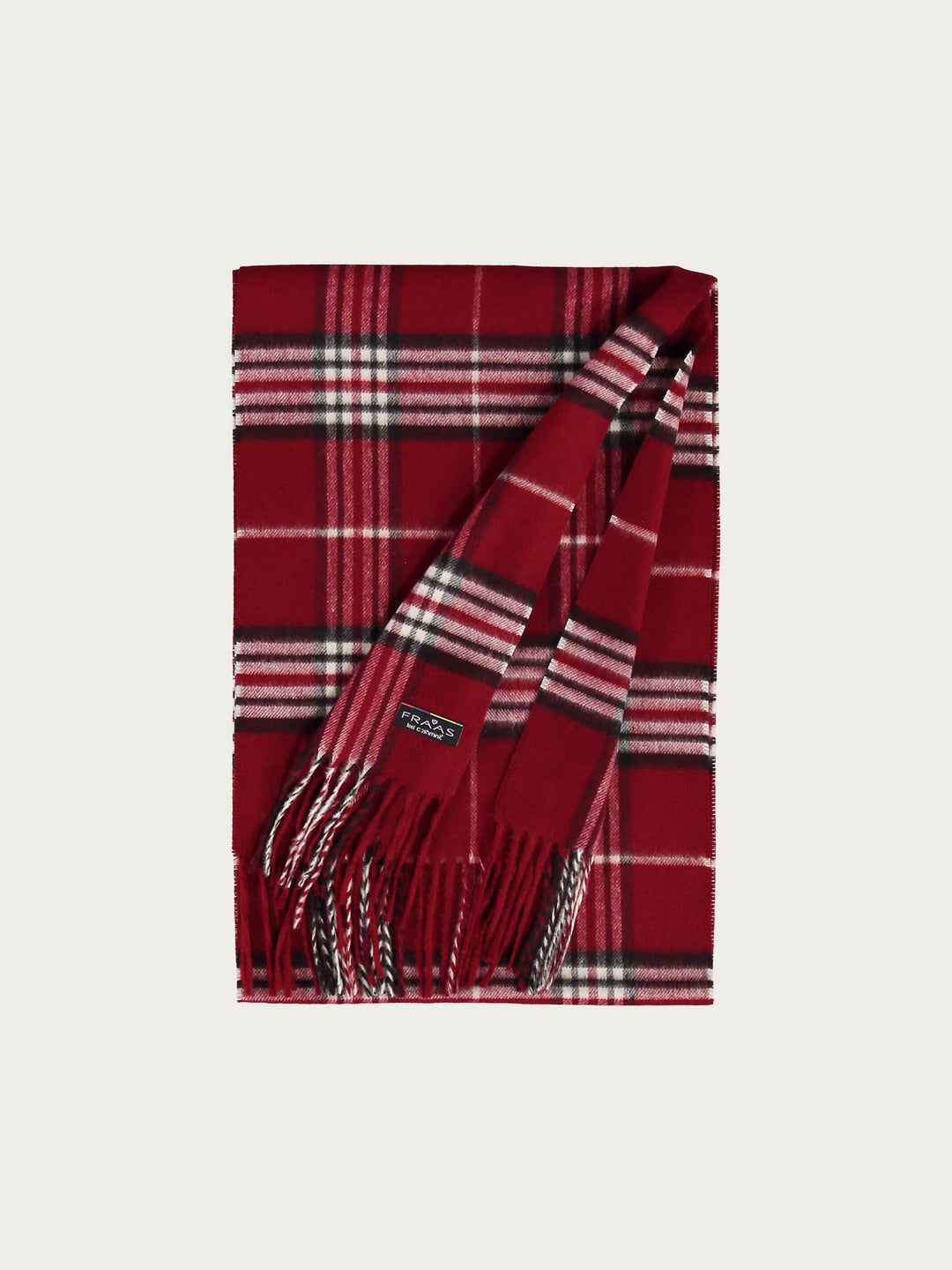 Schmaler Cashmink-Schal mit FRAAS Plaid Karo