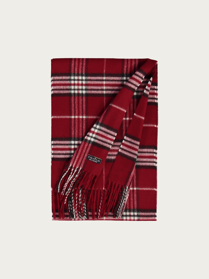 Schmaler Cashmink-Schal mit FRAAS Plaid Karo