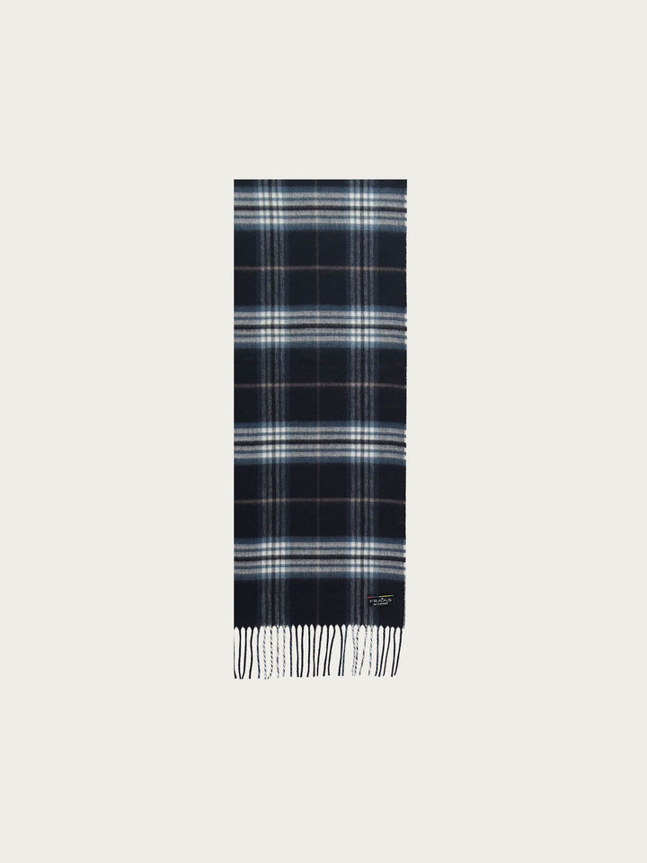 Schmaler Cashmink-Schal mit FRAAS Plaid Karo