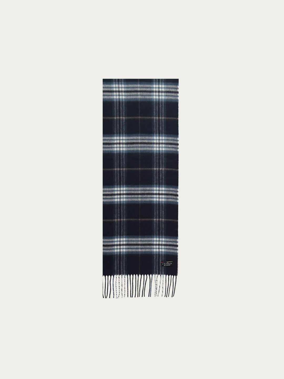 Schmaler Cashmink-Schal mit FRAAS Plaid Karo