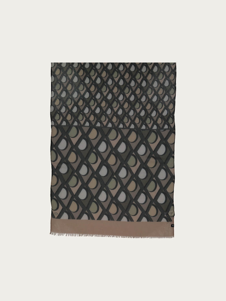 Sustainability Edition - Schal mit geometrischen Mustern