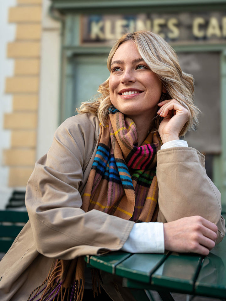 Cashmink-Schal mit FRAAS Plaid Karo