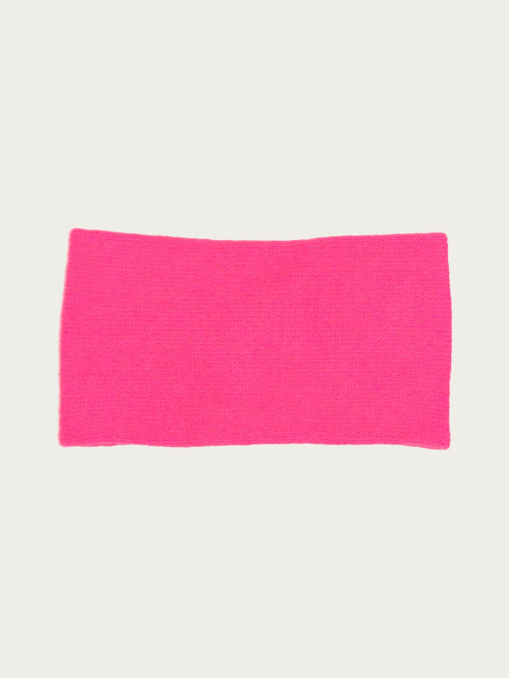 Breites Strickstirnband in Wollmischung
