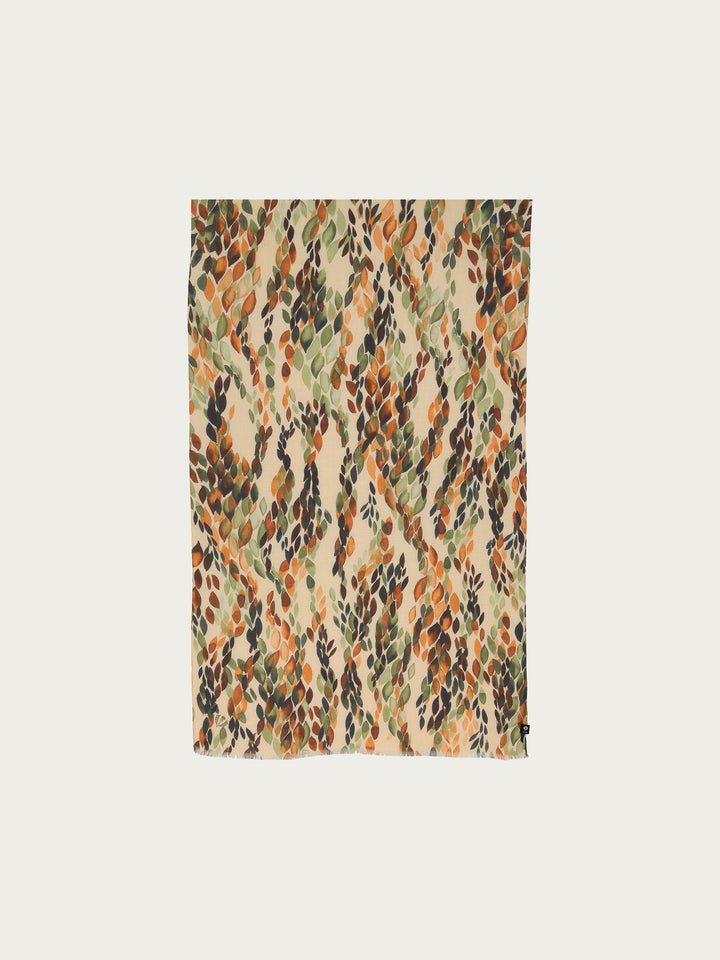 Sustainability Edition - Schal mit Blätter-Design