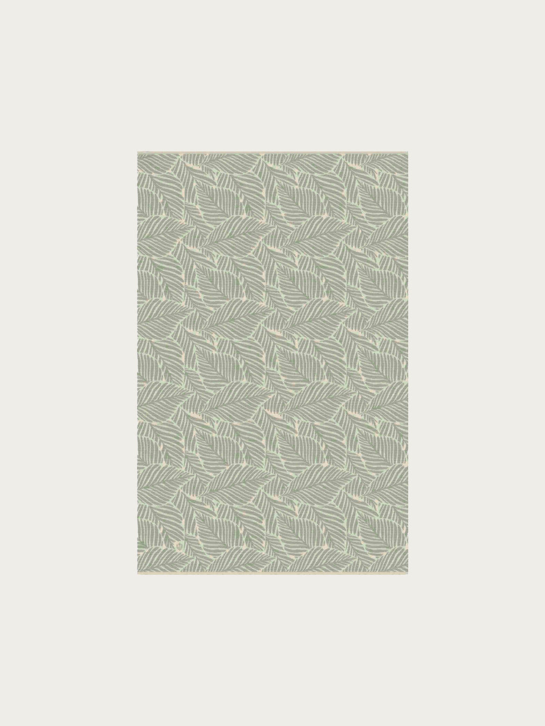 Decke mit Blätter-Design - Made in Germany