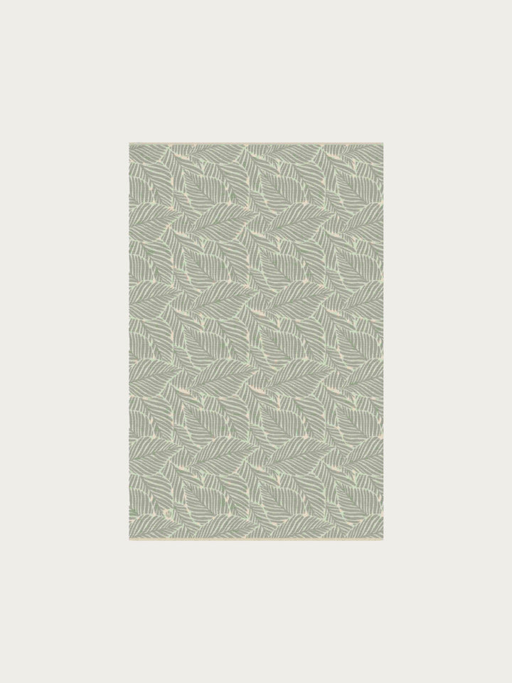 Decke mit Blätter-Design - Made in Germany