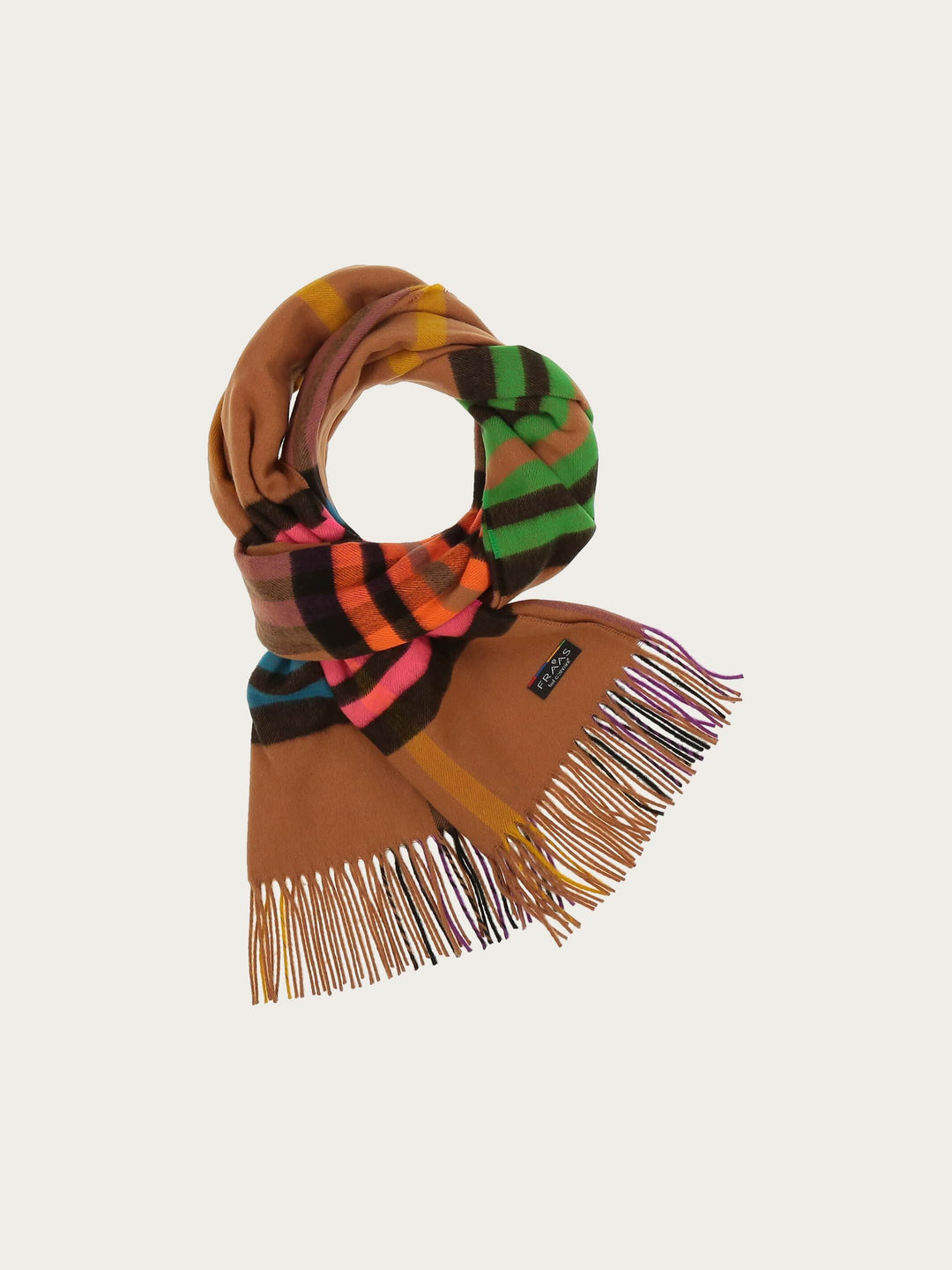 Breiter Cashmink-Schal mit FRAAS Plaid Karo