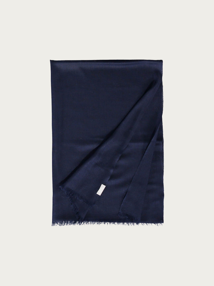 Zarte einfarbige Pashmina aus reinem Kaschmir
