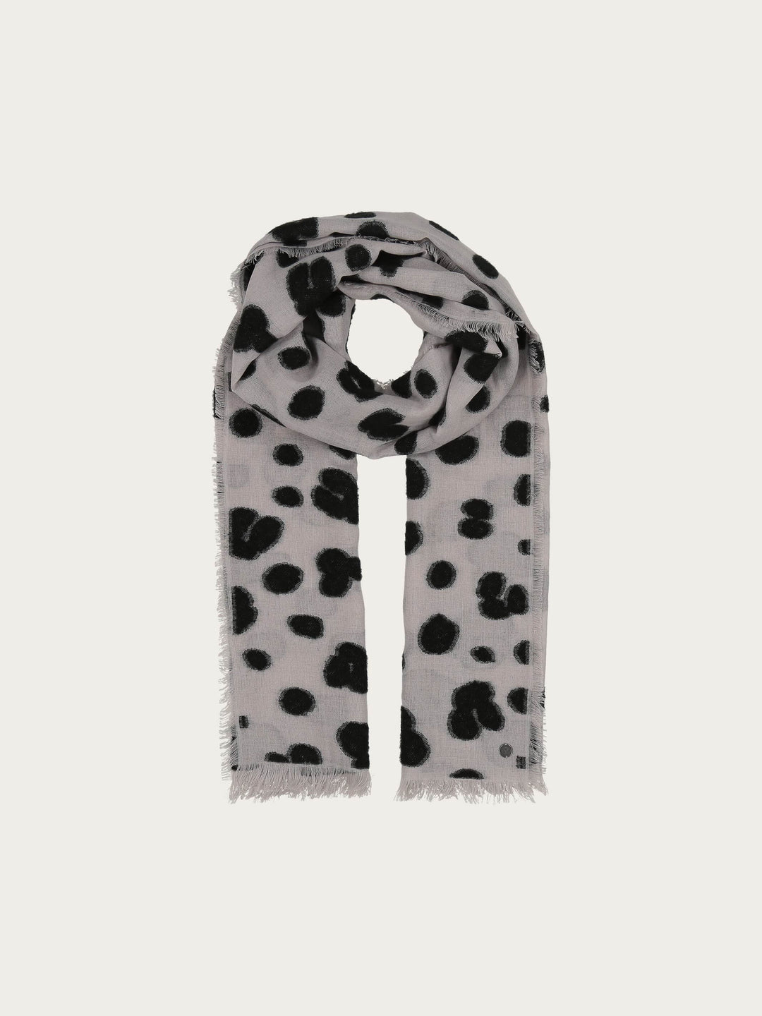 Fil Coupé Schal mit Leo-Design