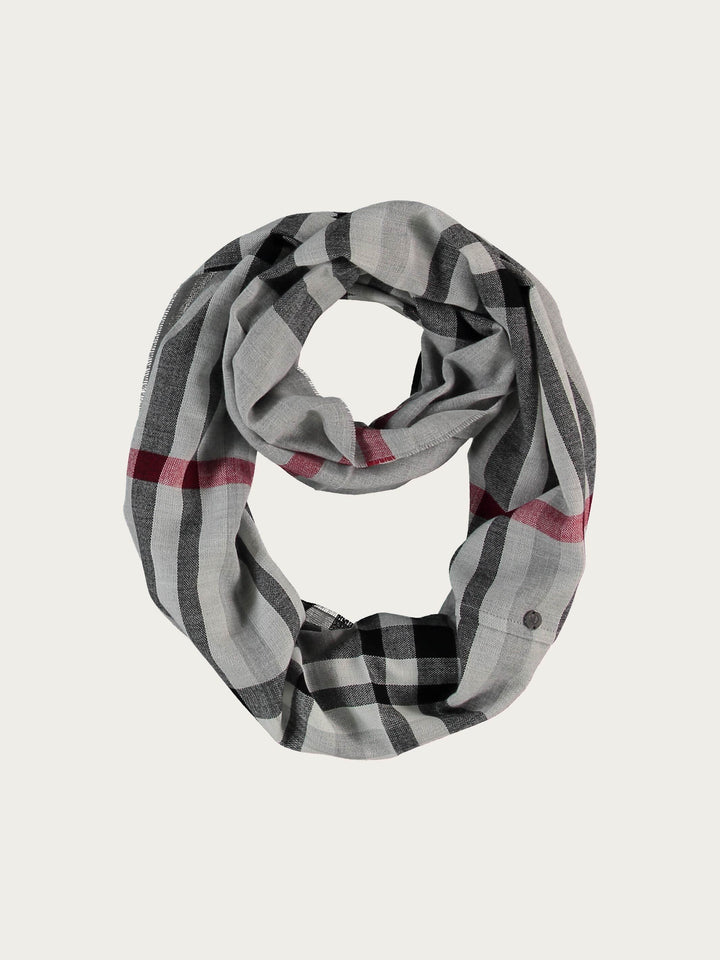 Loop mit FRAAS Plaid Karo