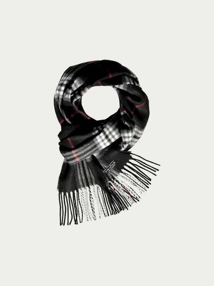 Schmaler Cashmink-Schal mit FRAAS Plaid Karo