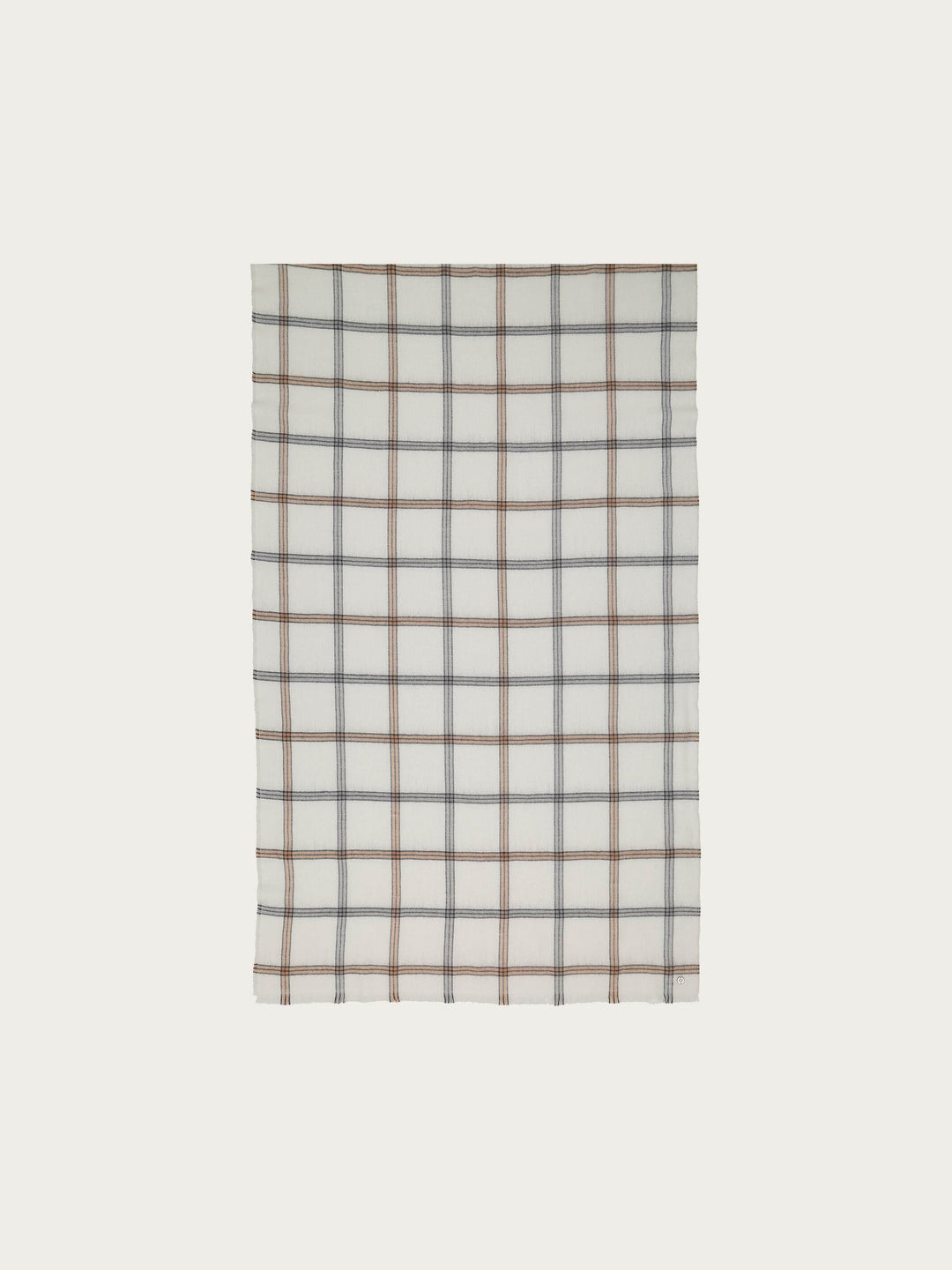 Sustainability Edition - Karierter Wollschal