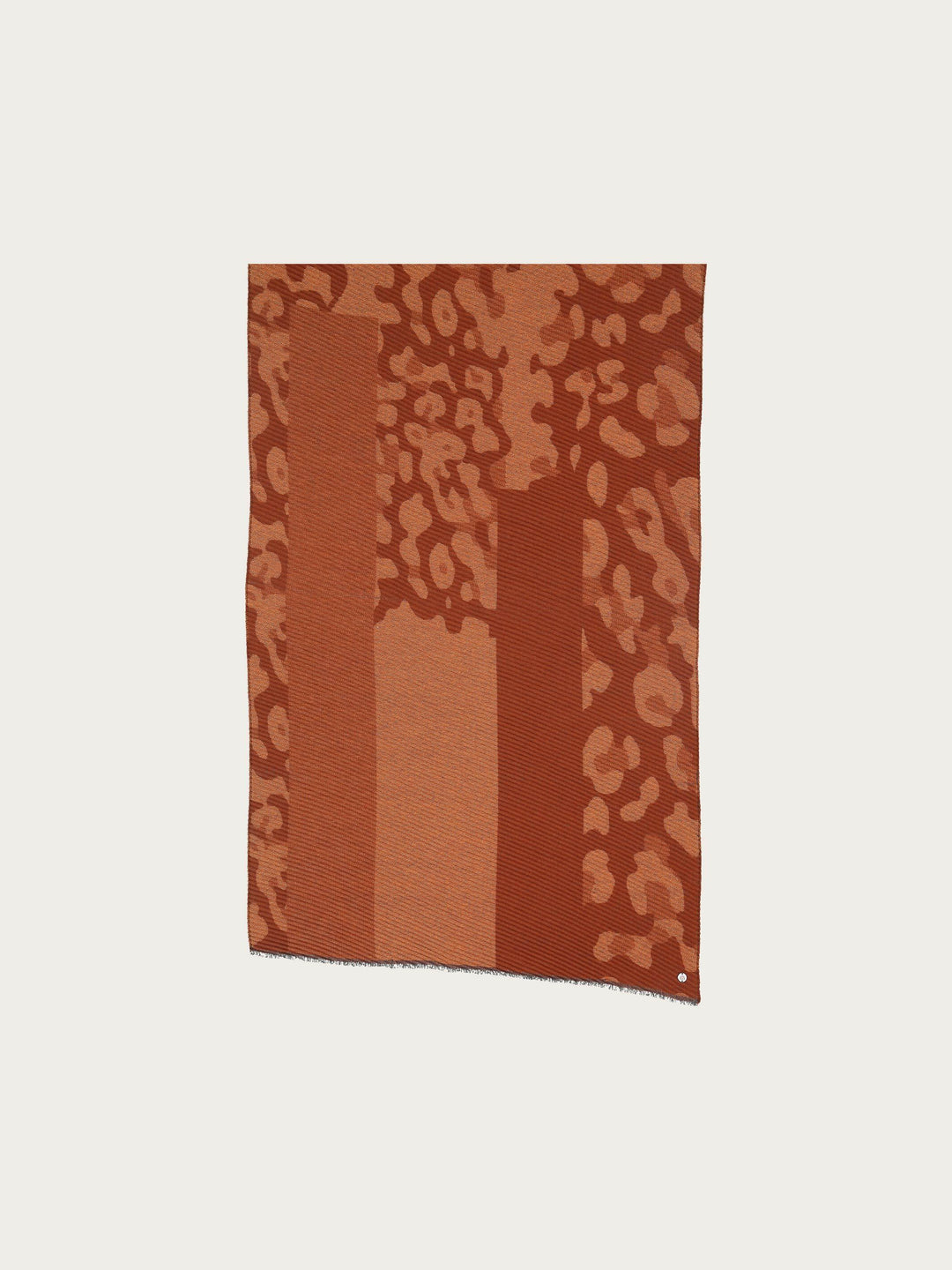 Plissee-Schal mit Animal-Design