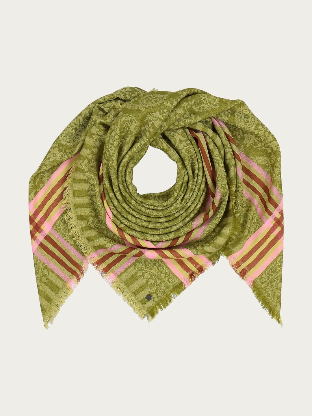 Tuch mit Paisley-Muster in Wollmischung