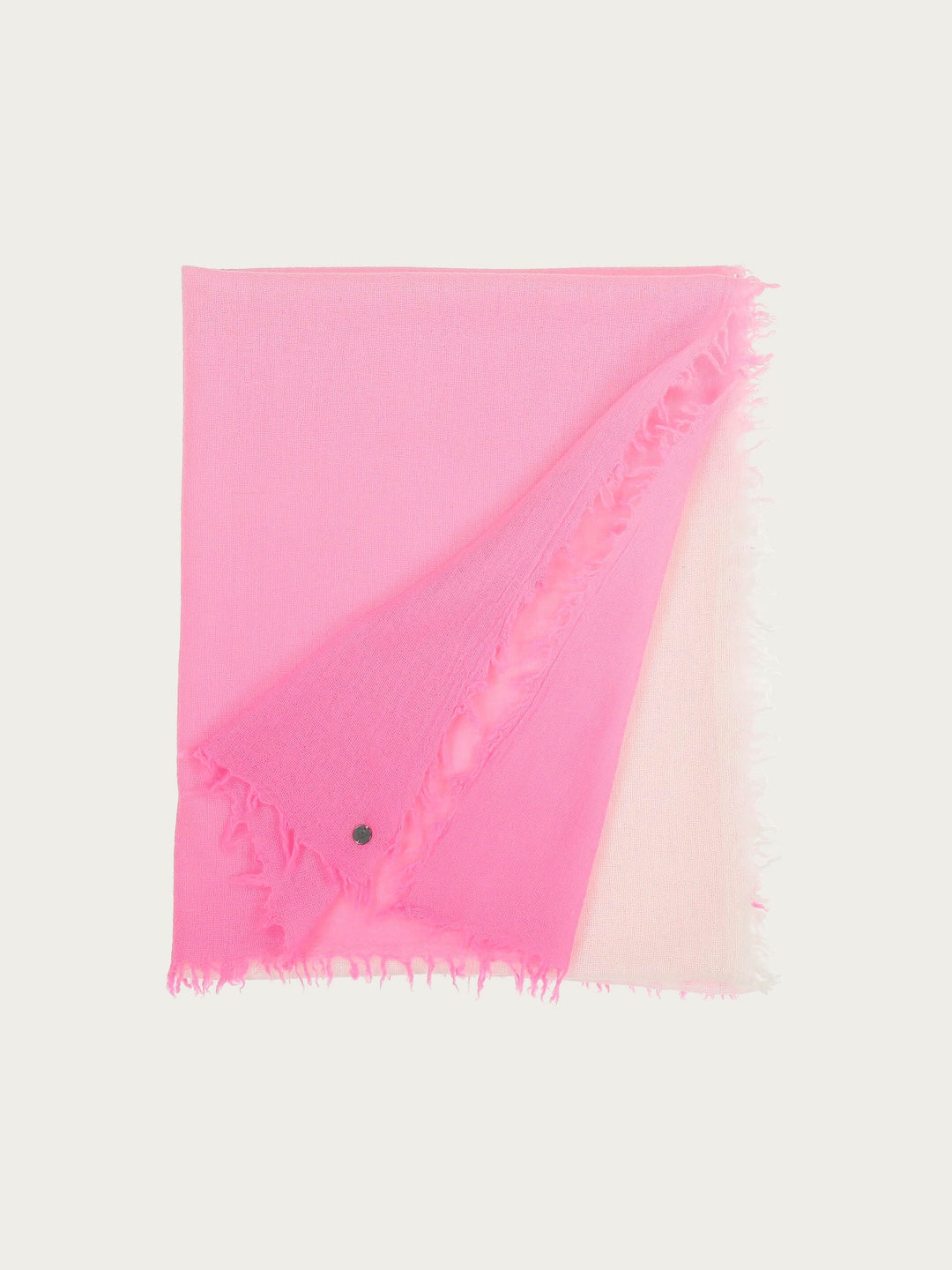 Wollschal im Ombré-Design