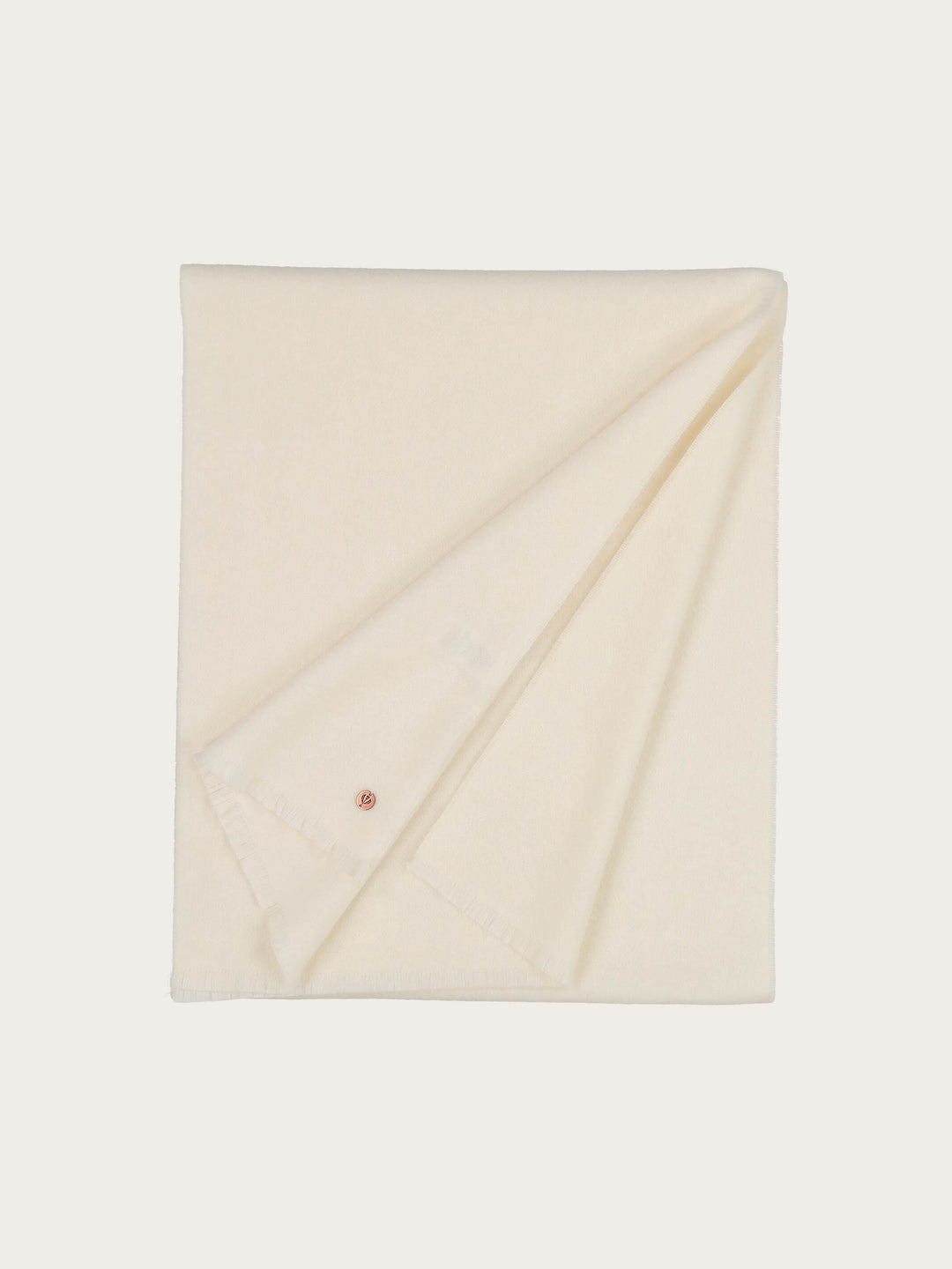 Einfarbiger Schal aus reinem Kaschmir