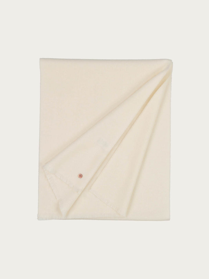 Einfarbiger Schal aus reinem Kaschmir