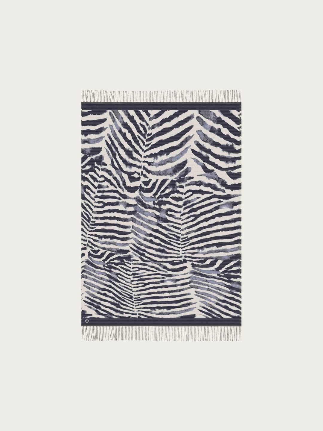 Cashmink-Decke mit Zebra-Design - Made in Germany