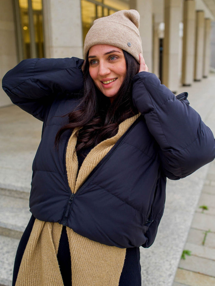 Sustainability Edition - Einfarbige Strickmütze