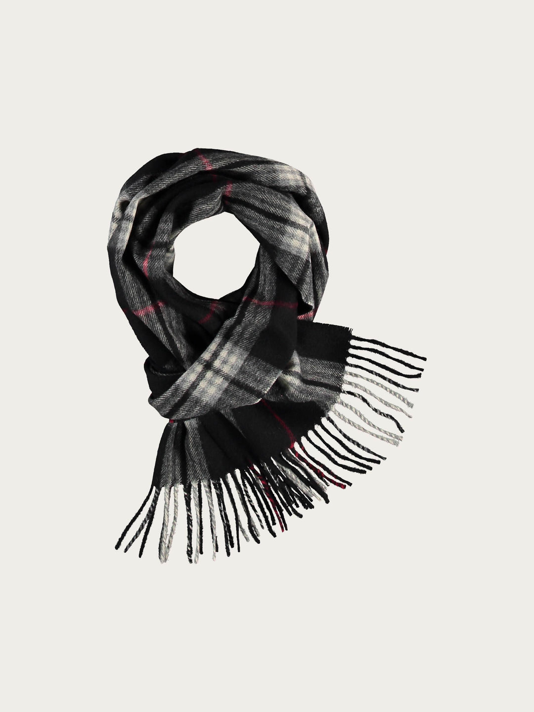 Schal in Kaschmir-/Wollmischung mit FRAAS Plaid Karo
