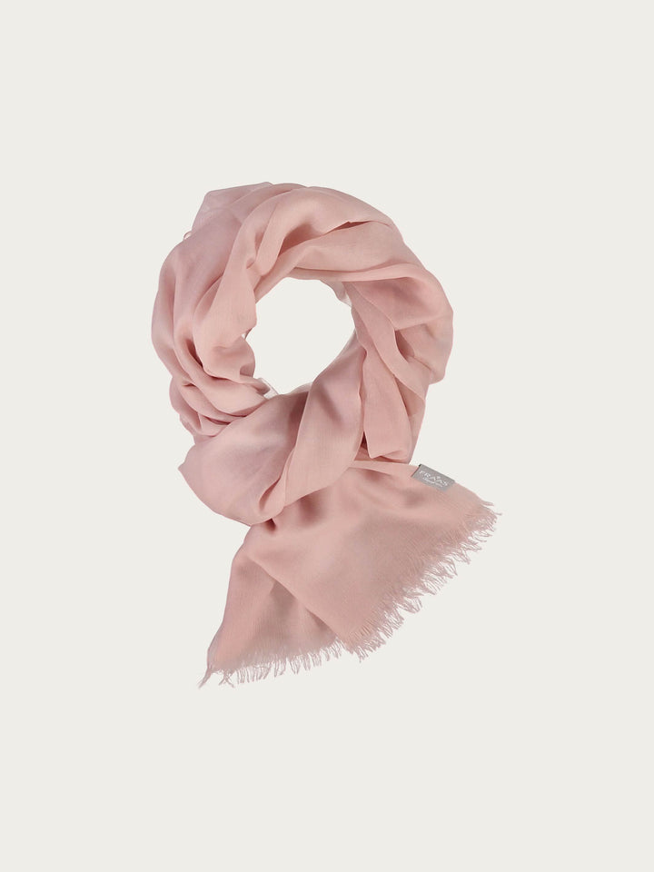 Zarte einfarbige Pashmina aus reinem Kaschmir
