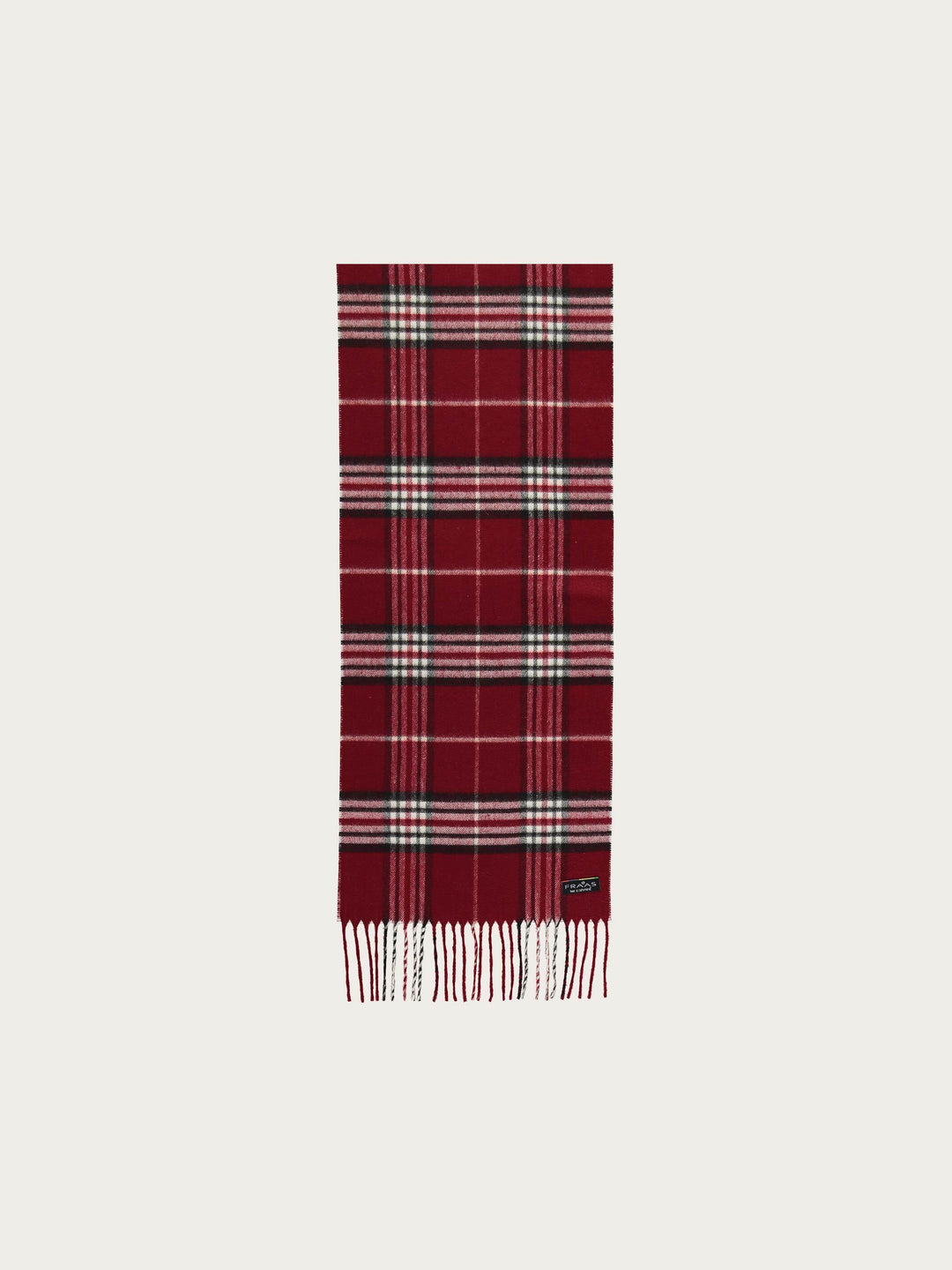 Schmaler Cashmink-Schal mit FRAAS Plaid Karo