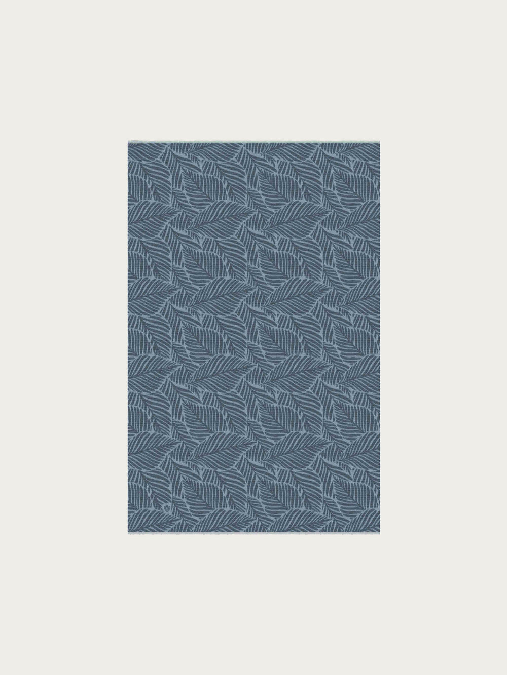 Decke mit Blätter-Design - Made in Germany