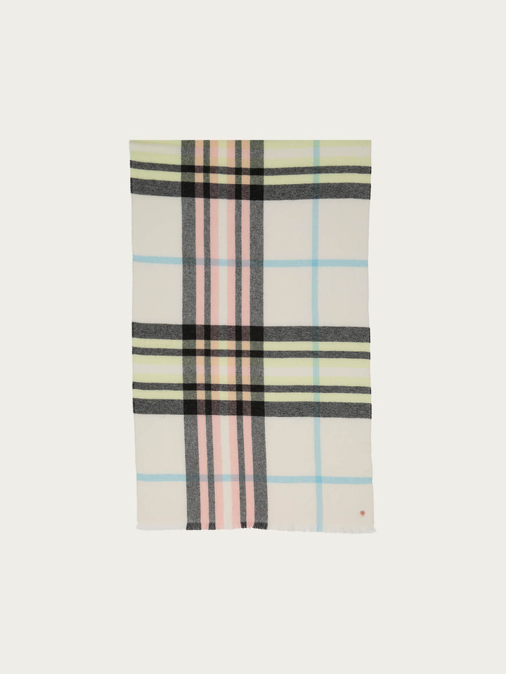Zarte Stola mit FRAAS Plaid Karo aus reinem Kaschmir