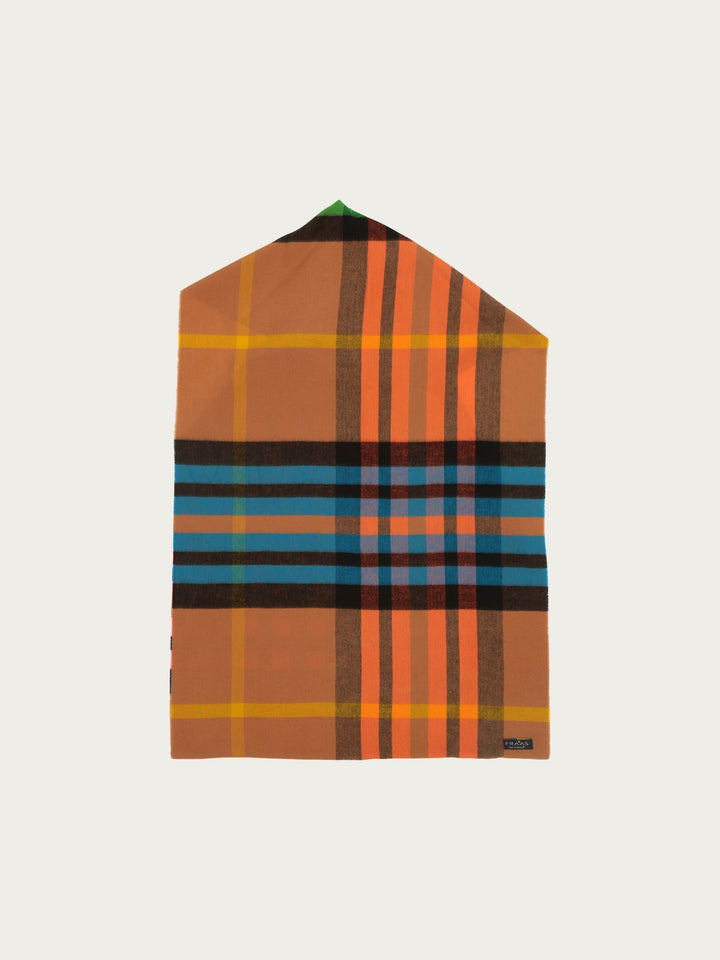 Schmaler Cashmink-Loop mit FRAAS Plaid Karo