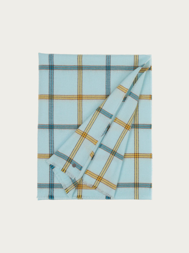 Sustainability Edition - Karierter Wollschal