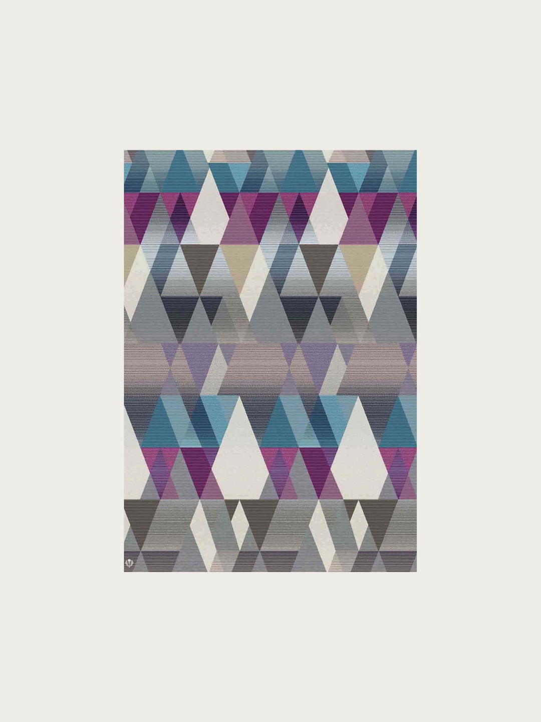 Sustainability Edition - Cashmink-Decke mit Dreieck-Design - Made in Germany