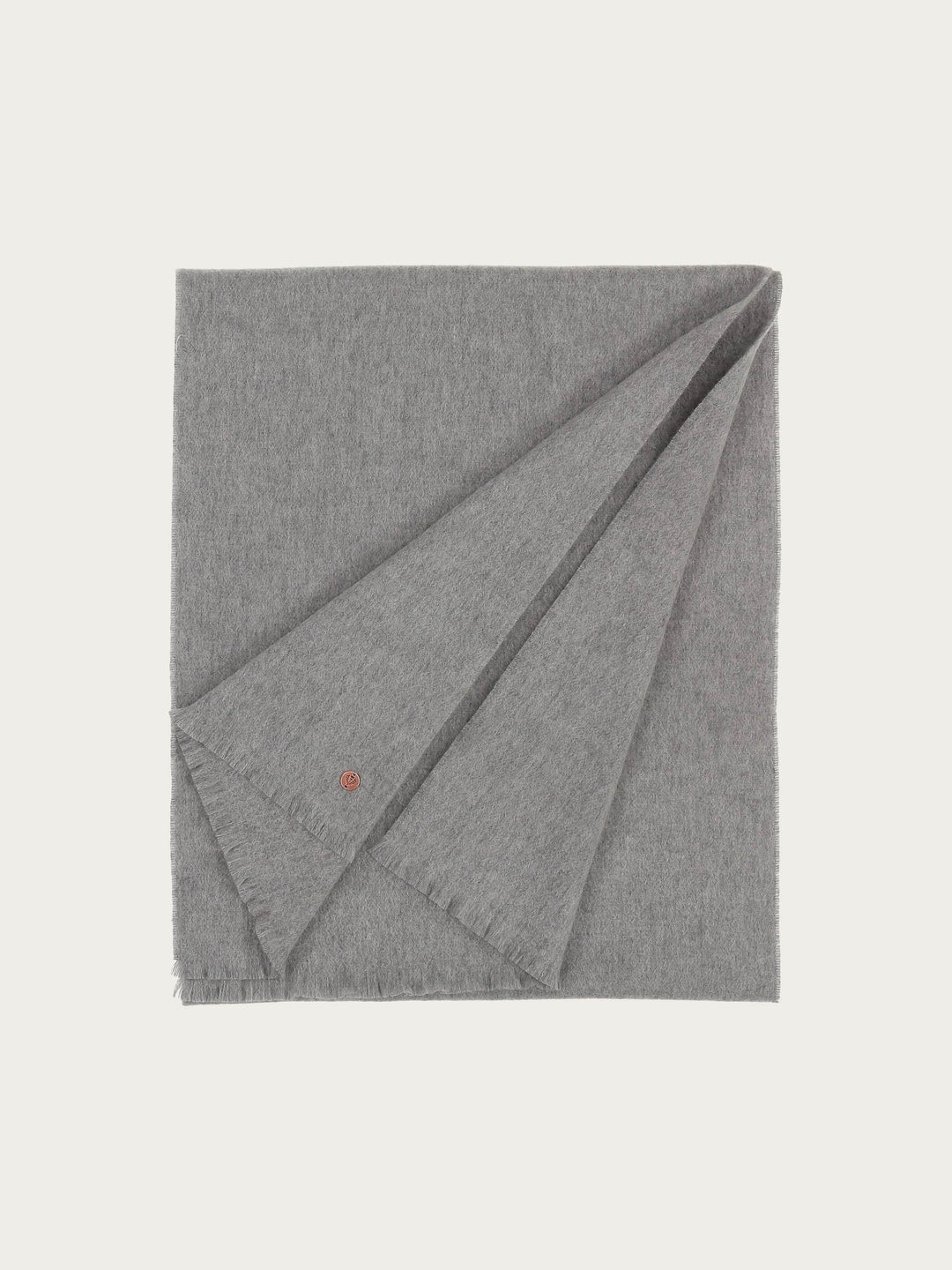 Einfarbiger Schal aus reinem Kaschmir