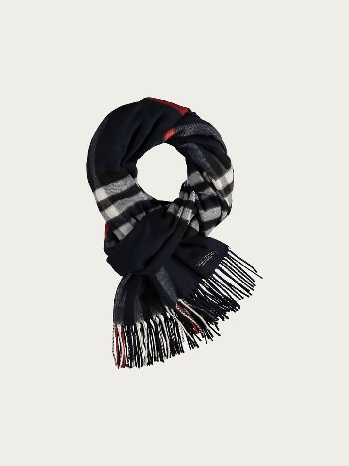 Breiter Cashmink-Schal mit FRAAS Plaid Karo