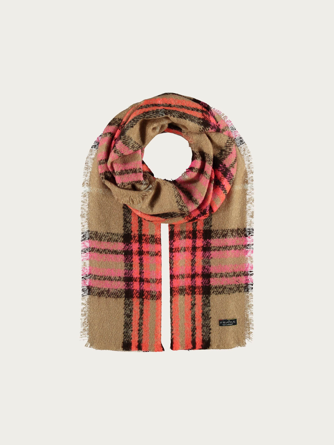 Cashmink-Stola mit FRAAS Plaid Karo