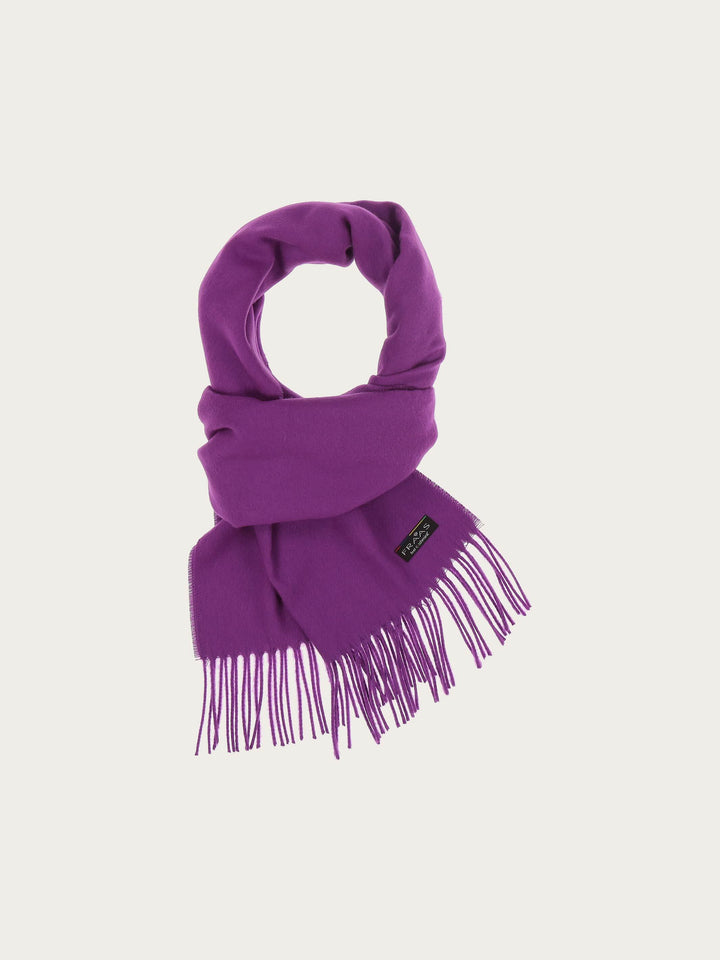Einfarbiger Cashmink-Schal, 35 cm breit