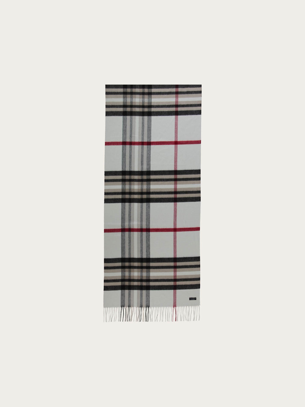 Breiter Cashmink-Schal mit FRAAS Plaid Karo