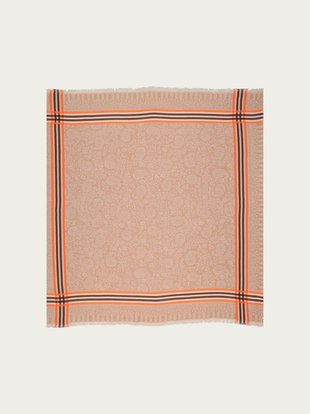 Tuch mit Paisley-Muster in Wollmischung